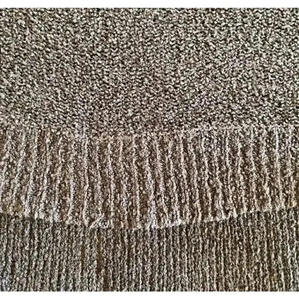 Free People Brown Cowl Neck Sweater High Low Bohemian Festival Gypsy Size S #126